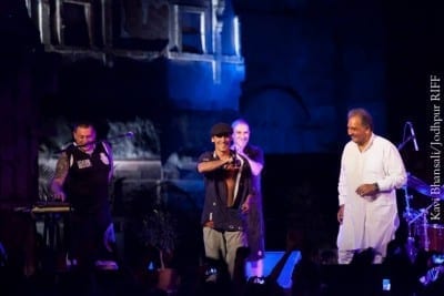 1/2 - MANU CHAO AT THE RIFF FESTIVAL Alain Daniélou Foundation  presents Manu Chao at the RIFF Festival in Jodphur