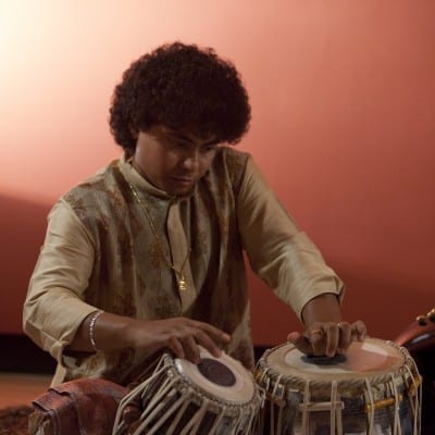 4/18 - Paris Orchestra at Alain Daniélou Foundation - Paris Orchestra and National Music Conservatory's students introduced to Indian Classical Music (crédits : Mario D'Angelo)