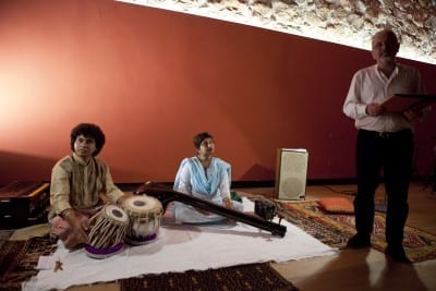 6/18 - Paris Orchestra at Alain Daniélou Foundation - Paris Orchestra and National Music Conservatory's students introduced to Indian Classical Music (crédits : Mario D'Angelo)