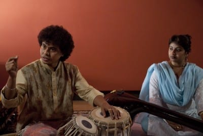 7/18 - Paris Orchestra at Alain Daniélou Foundation - Paris Orchestra and National Music Conservatory's students introduced to Indian Classical Music (crédits : Mario D'Angelo)