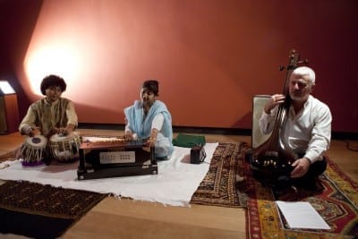 13/18 - Paris Orchestra at Alain Daniélou Foundation - Paris Orchestra and National Music Conservatory's students introduced to Indian Classical Music (crédits : Mario D'Angelo)