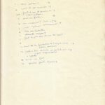 1/2 - Document manuscrit d'Alain Daniélou